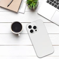 Tel Protect silikoninis dėklas telefonui Iphone 16 Pro Max baltas