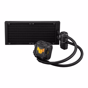 ASUS TUF GAMING LC II 240 ARGB procesoriaus skysčio aušinimo komplektas 12 cm juodas