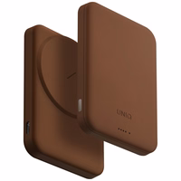 Uniq Lyden Lexa magnetine 5000mAh PD USB-C MagSafe isorine baterija - ruda