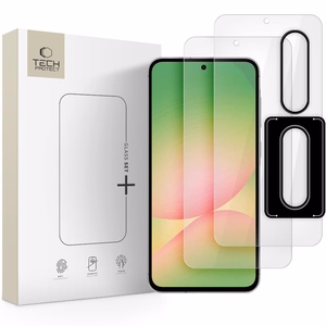 Tech-Protect Glass Set+ Grūdintas stiklas Samsung Galaxy A36 / A56 5G - skaidrus