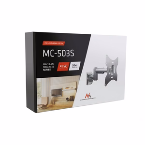 Universalus televizoriaus arba monitoriaus laikiklis 23-42" 30 kg "Maclean MC-503A S silver max vesa 200x200