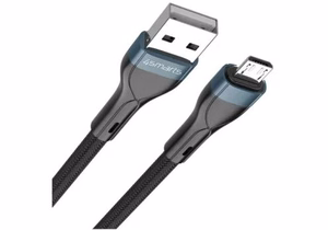 USB-A į Micro laidas PremiumCord 10W 1 m, juodas