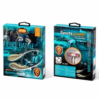 GJBY ausinės - SPORTINĖS BLUETOOTH CA-129 raudonos