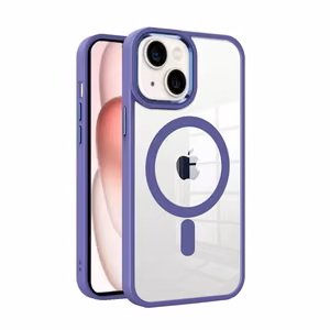 Dėklas Premium Mag Cover Apple iPhone 14 Plus violetinis