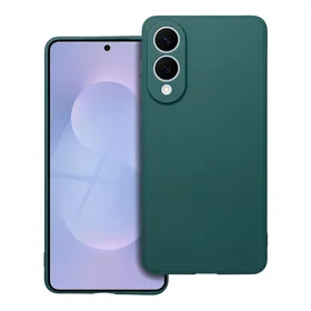 MATT dėklas telefonui SAMSUNG S25 Edge tamsiai žalias