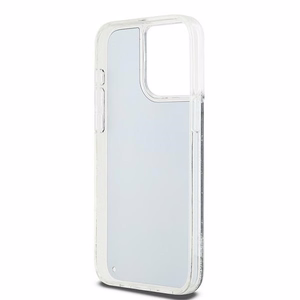 DKNY Liquid Glitter Big Logo dėklas iPhone 13 Pro Max - juodas