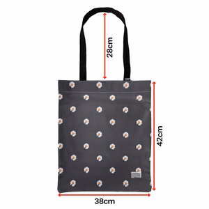 Pirkinių krepšys Wonder raštas 3 pilka