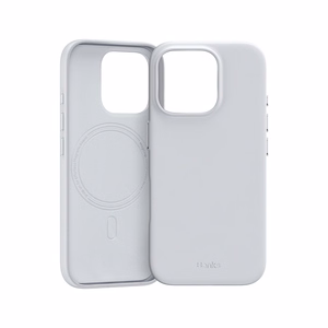 Benks magnetinis Vita Pro silikoninis dėklas telefonui, skirtas Iphone 16 Pro, pilkas