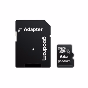 Goodram M1AA-0640R12 atminties kortelė 64 GB MicroSDXC Klasės 10 UHS-I