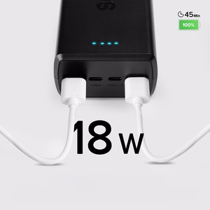 Išorinė baterija SBS TTBB30000PD20K 30000 mAh 2 x USB-C 2 x USB-A - juoda