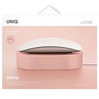 "Uniq Nova Magic Mouse" prijungimo stotelė rožinės spalvos