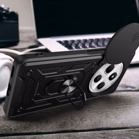 Tech-Protect CamShield Pro dėklas telefonui Xiaomi Redmi 14C / Poco C75 - juodas