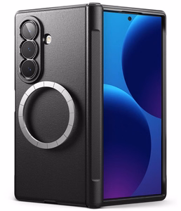 Ringke Onyx Flap MagSafe dėklas, skirtas Samsung Galaxy Z Fold 8 Ultra – juodas