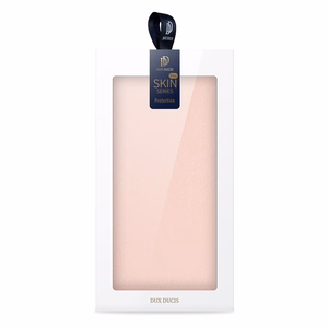 Dux Ducis Skin Pro dėklas telefonui Samsung S24 Ultra su atvartu - rožinis