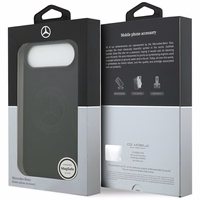 Mercedes Odinis Vintage Logo Magnetinis Dėklas telefonui iPhone Air - Juodas
