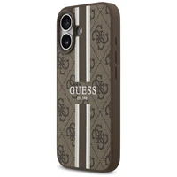 "Guess 4G Printed Stripes MagSafe" dėklas iPhone 17 - rudas
