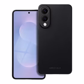 ROAR dėklas SPACE Samsung S25 Edge telefonui, juodas