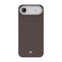 Benks Magnetic Armor Air Armor Grid Kevlar dėklas metaliniu rėmeliu 600D (A068) iPhone 17 Air auksinis