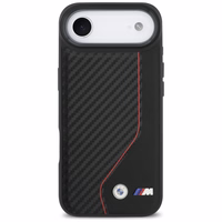 BMW M Carbon Line & Logo Magnetinis dėklas telefonui iPhone Air - raudonas