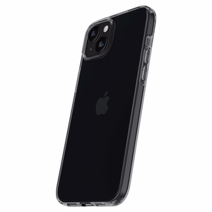 Spigen Crystal Flex dėklas telefonui iPhone 15 Plus - pilkas/skaidrus