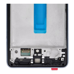 LCD ekranas SAMSUNG A73 A736 SOFT OLED su rėmeliu