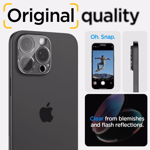 Spigen Optik.tR kameros apsauga iPhone 14 Pro / Pro Max / 15 Pro / Pro Max / 16 Pro / Pro Max – skaidri, 2 vnt.