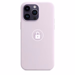 Phone Case "Silicone Case v2" for iPhone 14 Pro / Lilac / in package