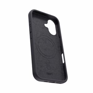 "Etteri" silikoninis magnetinis dėklas "iPhone 16 Plus" 6,7" juodas