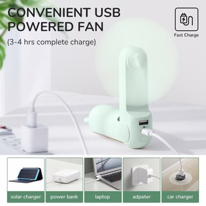 JisuLife Handheld Fan 8 Plus Green