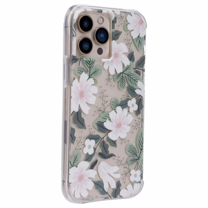 Rifle Paper Clear dėklas, skirtas iPhone 13 Pro, „Willow“ rašto