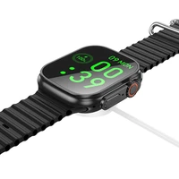 "Borofone" indukcinis įkroviklis išmaniesiems laikrodžiams BD10/BD10 Ultra, baltas