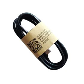 USB kabelis microUSB juodas HQ, 1.0m