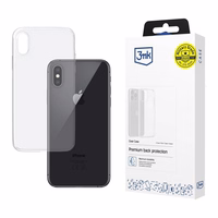 3mk Clear Dėklas for iPhone X - skaidrus