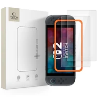 Tech-Protect Easy Set+ 2 dalių grūdinto stiklo rinkinys Nintendo Switch 2 - skaidrus