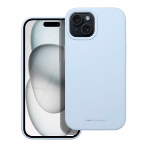 ROAR dėklas CLOUD SKIN IPHONE 15 Šviesiai mėlyna