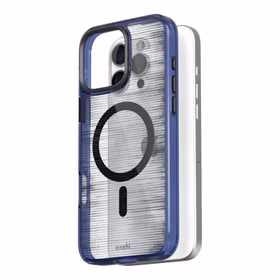 Moshi iGlaze MagSafe - dėklas iPhone 16 Pro Max (Dusk Indigo)