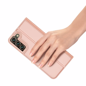 Dux Ducis Skin Pro dėklas Samsung Galaxy S22 + (S22 Plus) rožinis