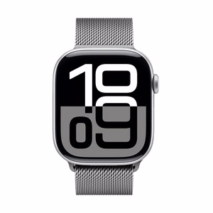 Crong Milano Steel nerūdijančiojo plieno dirželis, skirtas Apple Watch 38 / 40 / 41 / 42 mm, sidabro spalvos