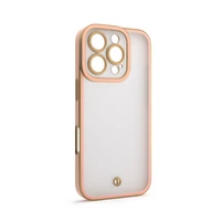 Silky Gold dėklas telefonui iPhone 14 6,1" rožinė