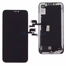 Ekranas Apple iPhone X su lietimui jautriu stikliuku GX new hard OLED (non-removable IC)