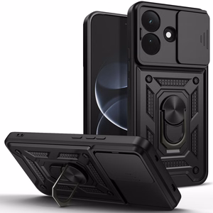 Tech-Protect CamShield Pro dėklas, skirtas Xiaomi Redmi Note 17 Pro 5G – juodas