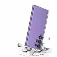 Dėklas telefonui Samsung Galaxy S23 Ultra skaidrus (m)