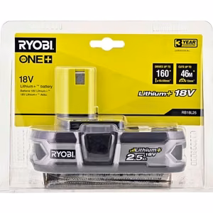 Ryobi RB18L25 baterija 18 V 2,5 Ah Lithium+ One+