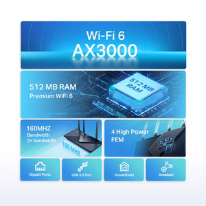 „TP-Link Archer AX55“ AX3000 dviejų dažnių Wi-Fi 6 maršrutizatorius