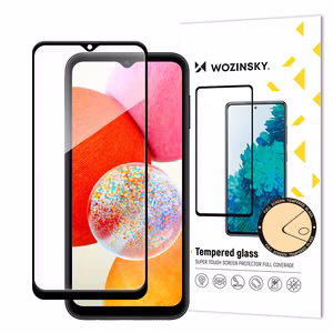 Wozinsky pilno klijavimo apsauginis stiklas su juodu rėmeliu Samsung A15 / A15 5G