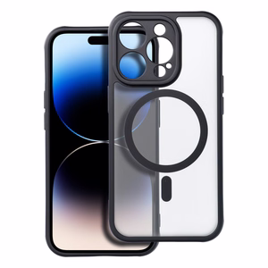 FULL MATTE MAG COVER dėklas telefonui, suderinamas su MagSafe, skirtas SAMSUNG A36 juodas