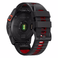 TECH-PROTECT ICONBAND PRO GARMIN FENIX 3 / 5X / 3HR / 5X PLUS / 6X / 6X PRO / 7X JUODAS/RAUDONAS