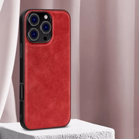 Dėklas X-Level "Earl III Collection" Apple iPhone 16 Pro raudonas