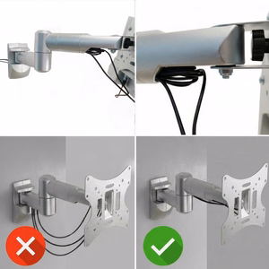 Universalus televizoriaus arba monitoriaus laikiklis 23-42" 30 kg "Maclean MC-503A S silver max vesa 200x200