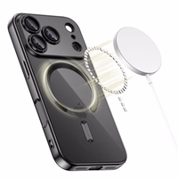 Tech-Protect MagFlex MagSafe dėklas telefonui iPhone 17 - skaidrus juodas